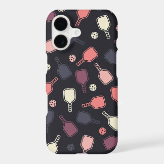 Pickleball Paddles Pattern iPhone 17 Case