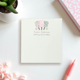 Pickleball Paddles Watercolor Custom Funny Green Notepad