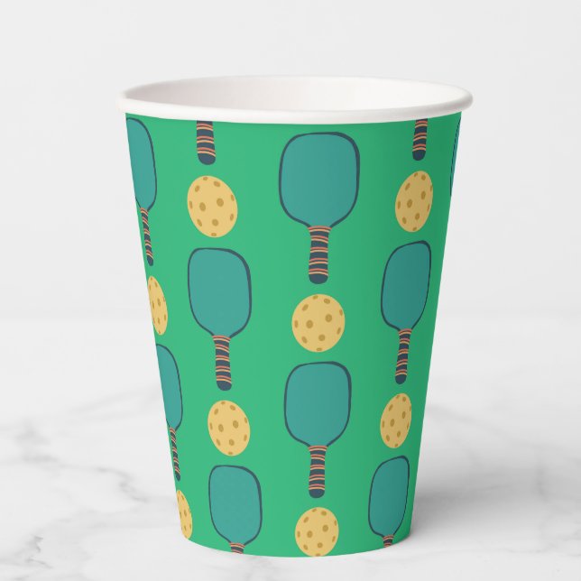 Pickleball  paper cups (Front)