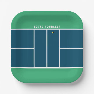 Pickleball Paper Plates