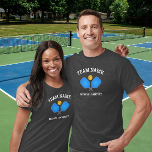 Pickleball Partners Matching Pickleball Tournament T-Shirt