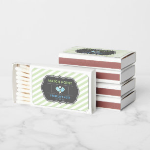 Pickleball Party Birthday Match Box Favors