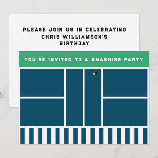 Pickleball Party Invitation