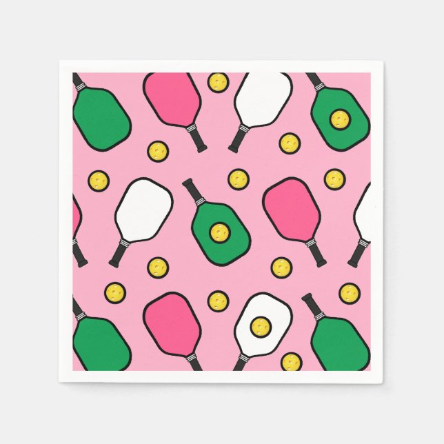 Pickleball Party Napkins (Front)