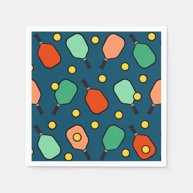Pickleball Party Napkins (Front)