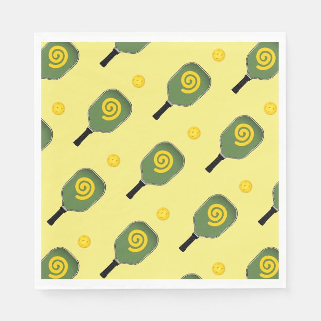 Pickleball Party Napkins (Front)