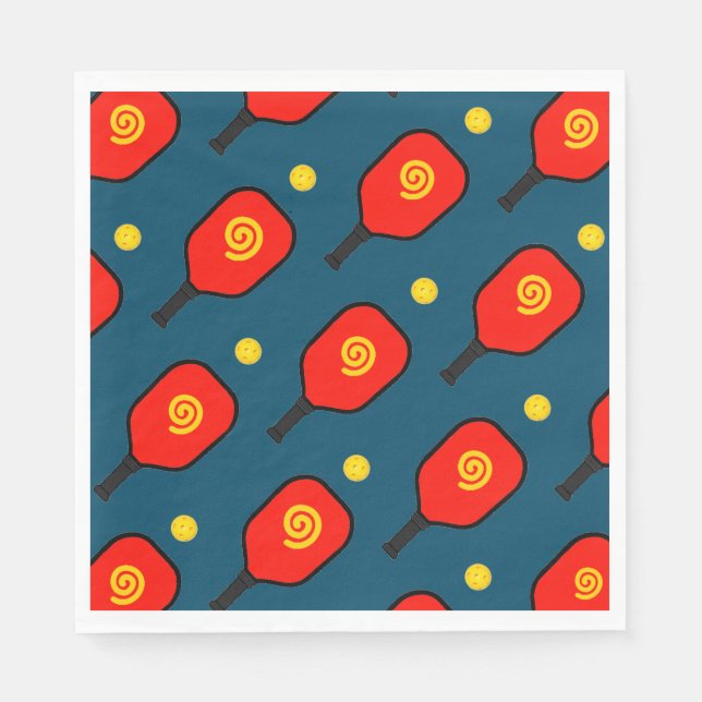 Pickleball Party Napkins (Front)