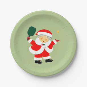 Pickleball Party Paper Plates