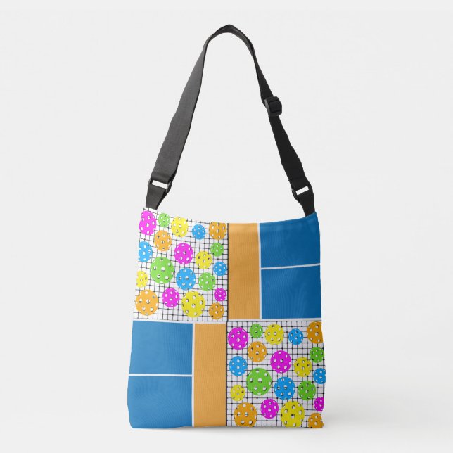 Pickleball Patterns Tote (Front)