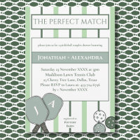 Pickleball Perfect Match Couples Shower         