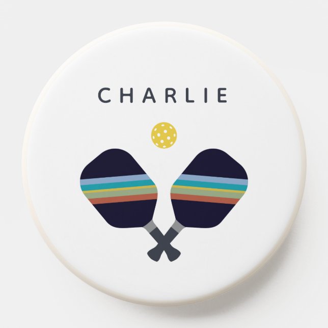 Pickleball Personalized Name Custom Gift PopSocket (Popsocket)