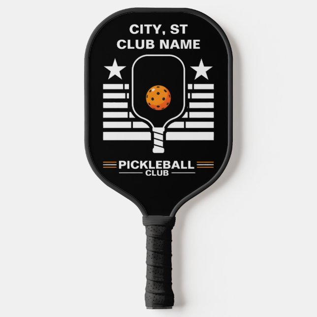 Pickleball Personalized Name Pickleball Club Paddle (Front)