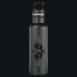 Pickleball Personalized Name Simple Elegant Stainless Steel Water Bottle<br><div class="desc">Here at AdeliaGifts we love this Pickleball Personalized Name Simple Elegant Stainless Steel Water Bottle and we think you will love it too. 
The perfect gift or just treat yourself! 
We have a HUGE selection of products with most designs available for Men,  Women and Kids. Check them out!</div>
