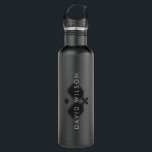 Pickleball Personalized Name Simple Elegant Stainless Steel Water Bottle<br><div class="desc">Here at AdeliaGifts we love this Pickleball Personalized Name Simple Elegant Stainless Steel Water Bottle and we think you will love it too. 
The perfect gift or just treat yourself! 
We have a HUGE selection of products with most designs available for Men,  Women and Kids. Check them out!</div>