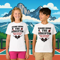 Pickleball Personalized Name THE DISRUPTOR Chaos