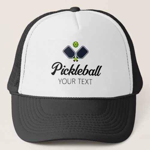 Pickleball  Personalized  Trucker Hat