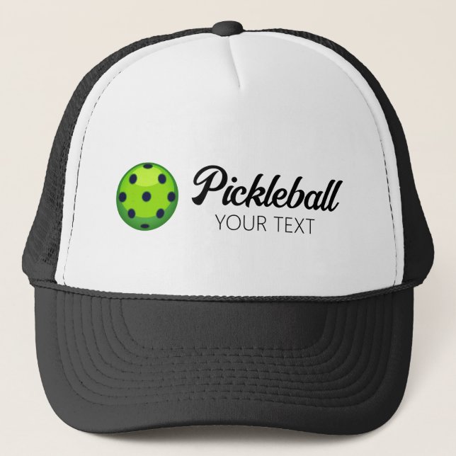 Pickleball  Personalized  Trucker Hat (Front)