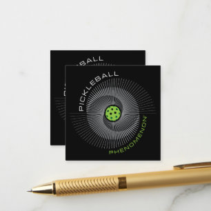 Pickleball Phenomenon Galaxy Enclosure Card
