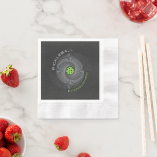 Pickleball Phenomenon Galaxy Napkins