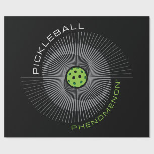 Pickleball Phenomenon Galaxy Wrapping Paper