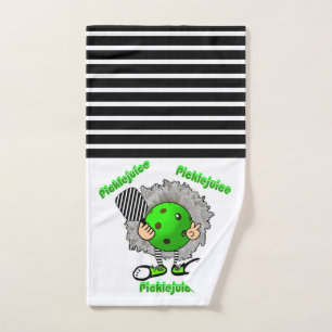 Pickleball Pickle Juice Halloween Movie Inspired  Hand Towel