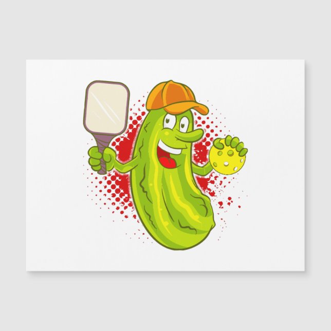 Pickleball Pickle Player  (Front)