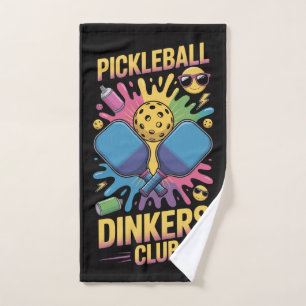 Pickleball Pickleball Dinkers Club Graffiti Sports Hand Towel