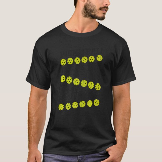 Pickleball Pickleball Is Like Duct Tape It Fixes E T-Shirt (Front)