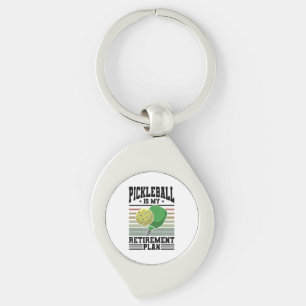 Pickleball - Pickleball Retirement Keychain