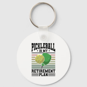 Pickleball - Pickleball Retirement  Keychain