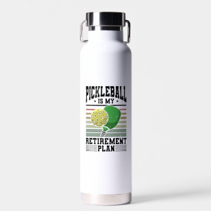 Pickleball - Pickleball Retirement Water Bottle