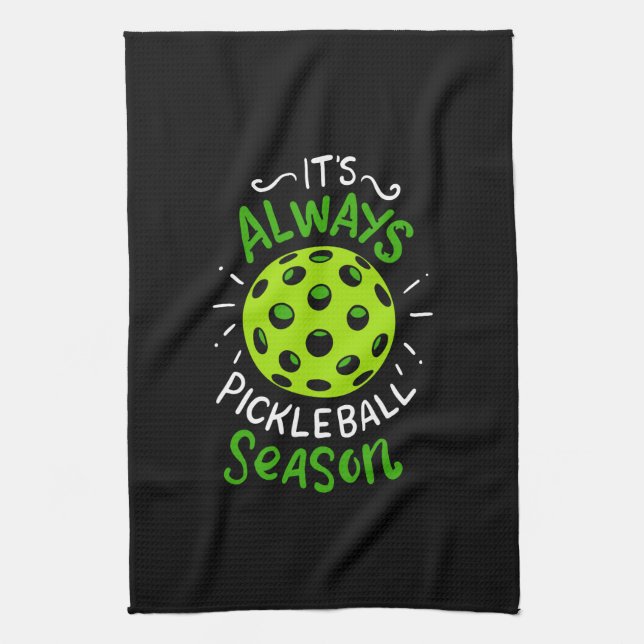 Pickleball - Pickleball Season Kitchen Towel (Vertical)