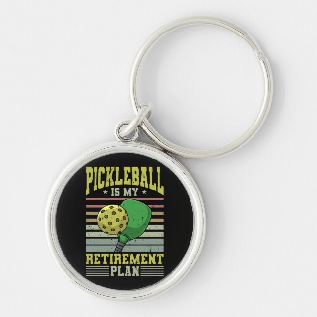 Pickleball - Pickleball Withdrawal Keychain (Front)