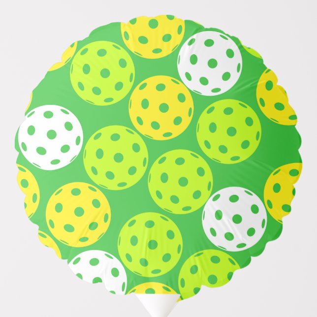 Pickleball Pickleballs Party | Party Balloon (Front)