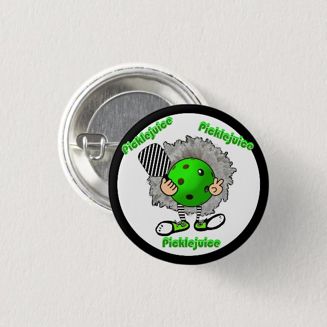 Pickleball Picklejuice Halloween Movie Inspired  Button (Front & Back)