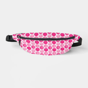 Pickleball Pink & White Pickleball Party Fanny Pack