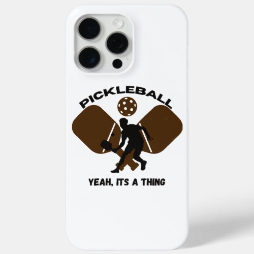 Pickleball Player iPhone 15 Pro Max Case