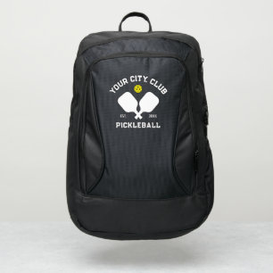 Pickleball Player Club City Name Personalized Text Port Authority® Backpack