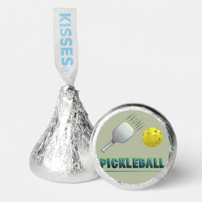 Pickleball Player - Cool Paddle Art Hershey®'s Kisses® (Front)