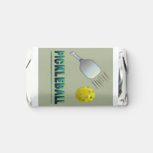 Pickleball Player - Cool Paddle Art Hershey's Miniatures