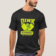 Pickleball Player Dink Responsibly Sports Hobby