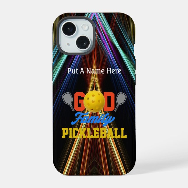 Pickleball Player/Fan personalize Case-Mate Iphone Case (Back)