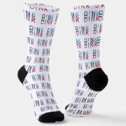 Pickleball Player Gift Dink Multicolored Socks