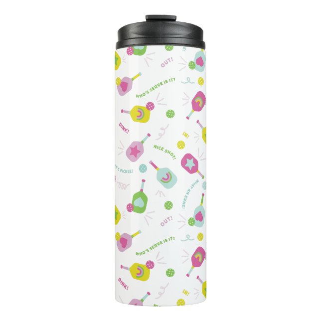 Pickleball Player Gift for Her Pink Specialty Mug (Front)