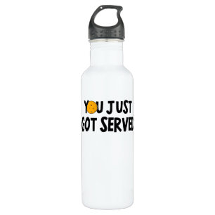 Pickleball Player Hobby Pickleball Saying Funny Stainless Steel Water Bottle