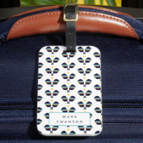 Pickleball Player Personalized Name Luggage Tag