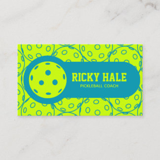 pickleball Player - pickleball Coach Business Card