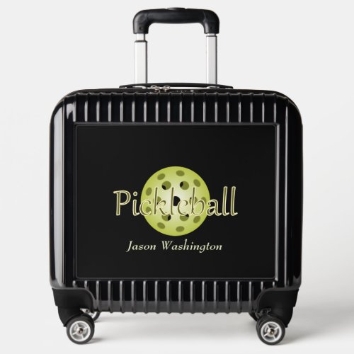 Pickleball Player Pilot Care Carry On Luggage