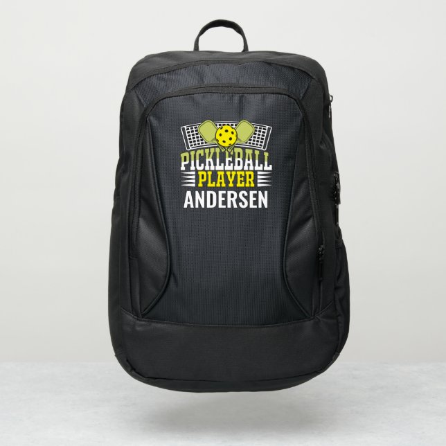 Pickleball player port authority® backpack (Front)