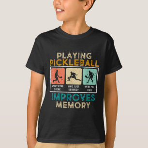 Pickleball Player Quote Funny Pickleball Lover Gra T-Shirt